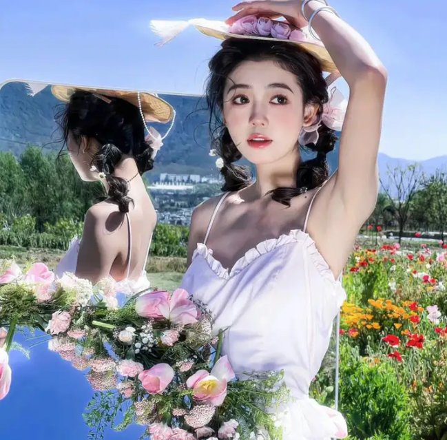 踉跄的女孩